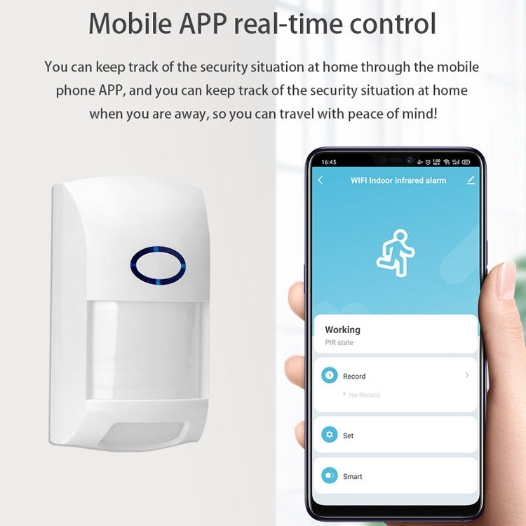 Tuya Smart App WiFi Infrared Alarm Smart Home Human Body Infrared Detector PIR, Infrared Detector PIR Tuya Smart App WiFi Infrared Alarm Smart Home Human Body Infrared Detector PIR, Infrared Detector PIR